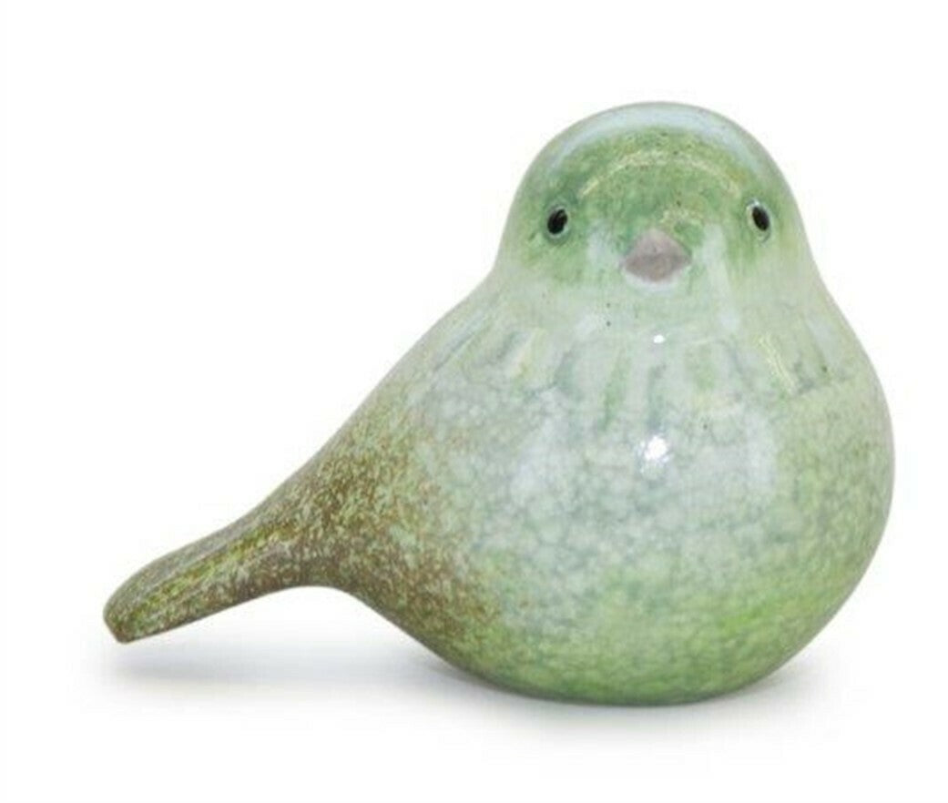 Green Terracotta Bird