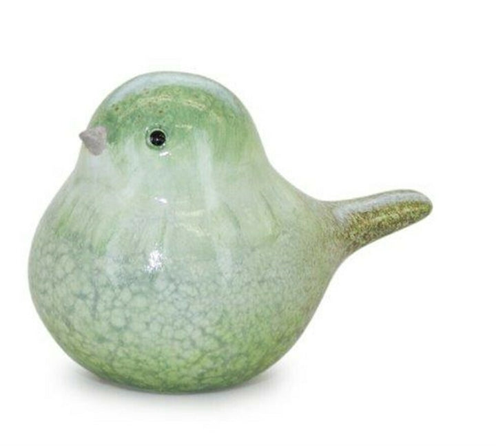 Green Terracotta Bird