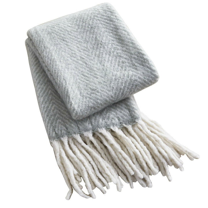 Seafoam Rowan Throw