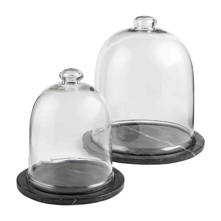 Black Marble Base Cloche