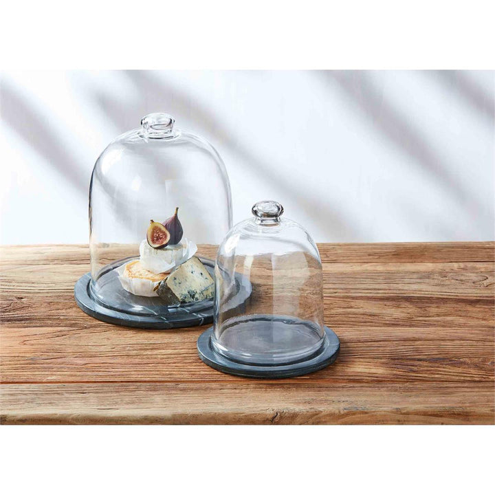 Black Marble Base Cloche
