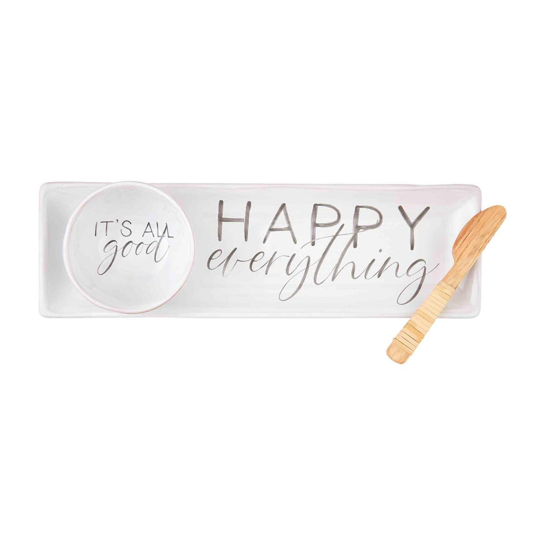Happy Everything Tray & Dip Set