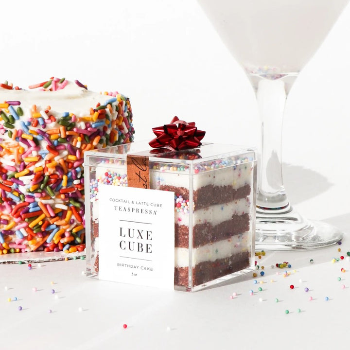 Teaspressa Birthday Cake Luxe Sugar Cube Gift Set