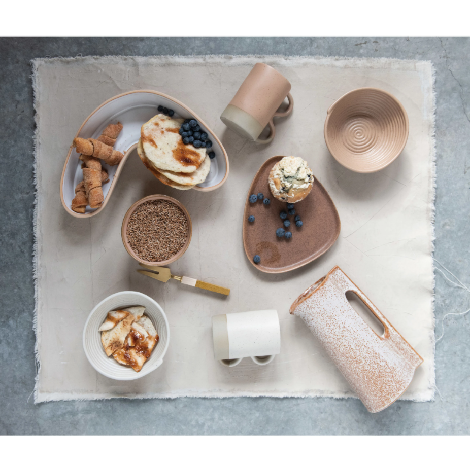 Resin & Pine Wood Stainless Steel Cheese Utensil Set