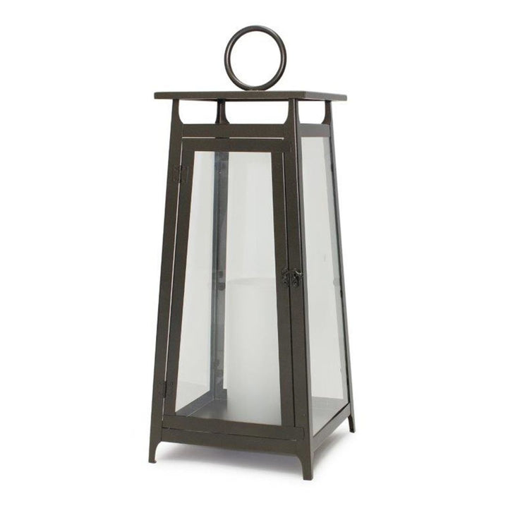 Traditional Black Metal Lantern Lg