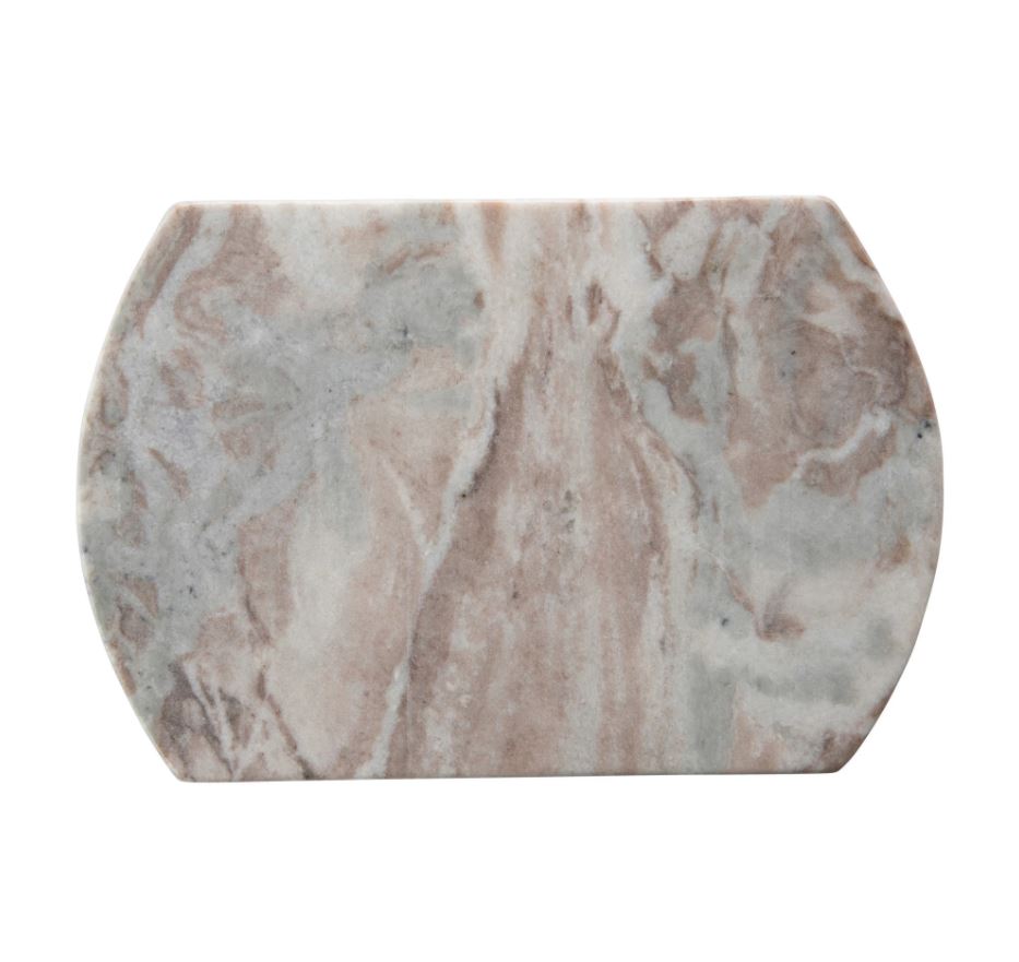 Buff Marble Cheese/Cutting Board