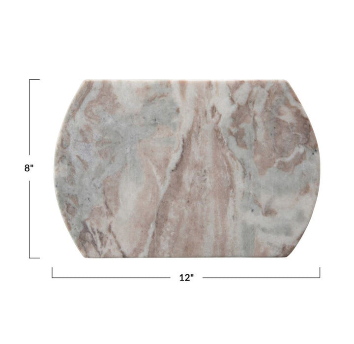 Buff Marble Cheese/Cutting Board