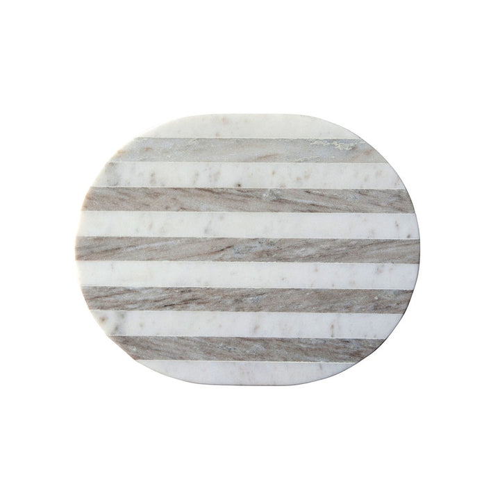 Striped Marble Cheese Board