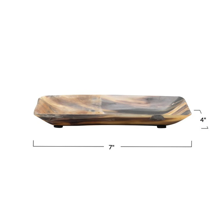 horn tray with dimensions