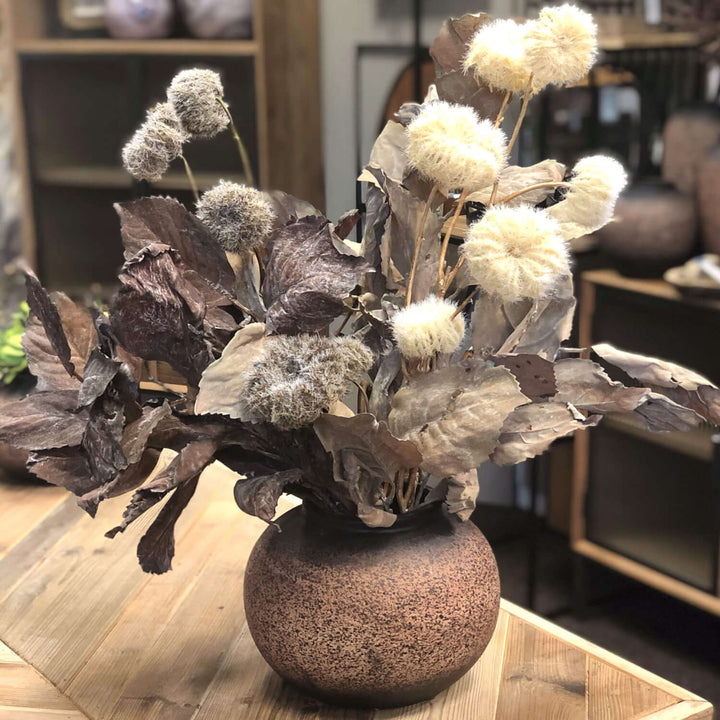 Faux Dried Cream Pods