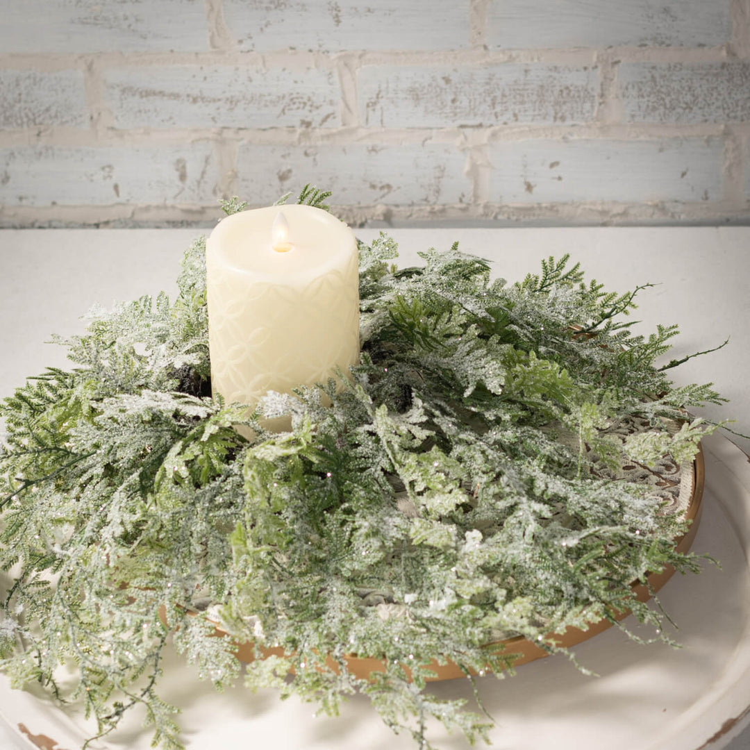 Frosted Fern Ring