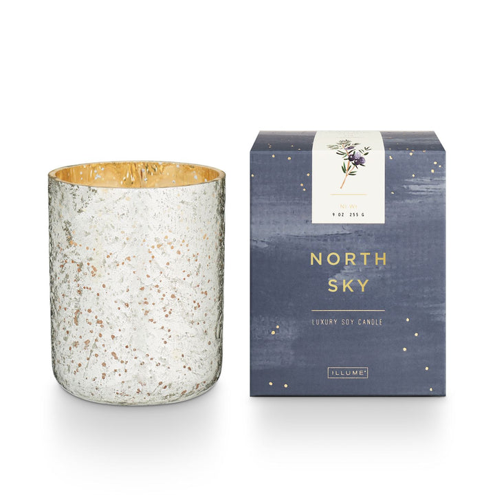 Illume Luxe Sanded Mercury Glass Candle
