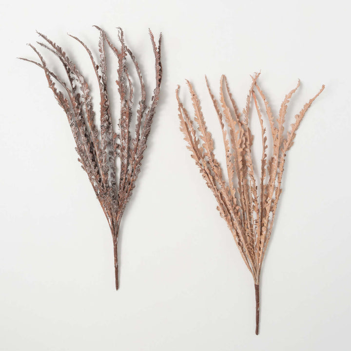 Faux Dried Fern Bush
