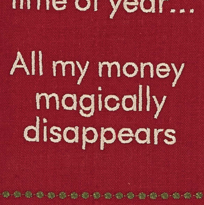 Christmas is Magical Dishtowel.